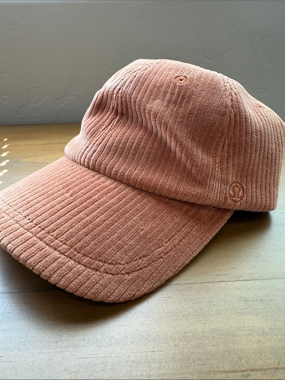 lululemon Corduroy Baseball Cap Dusty Rose